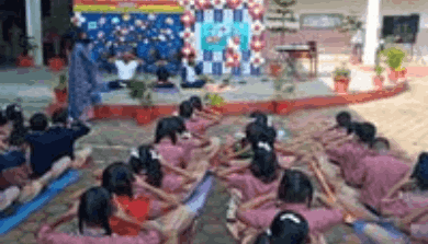 YOGA Seminar - Ryan International School, Gondia